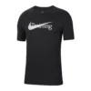 Nike Swoosh Training T-Shirt Schwarz F010