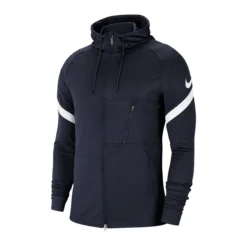 Nike Strike 21 Kapuzenjacke Blau Weiss F451