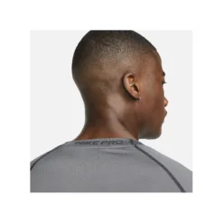 Nike Pro Tight-Fit T-Shirt Grau Schwarz F068 -shop.fupa.net shop 10194472 nike pro tight fit t shirt grau schwarz f068 4