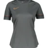 Nike Academy T-Shirt Damen Grau Rot F070 -shop.fupa.net shop 10241196 nike academy t shirt damen grau rot f070