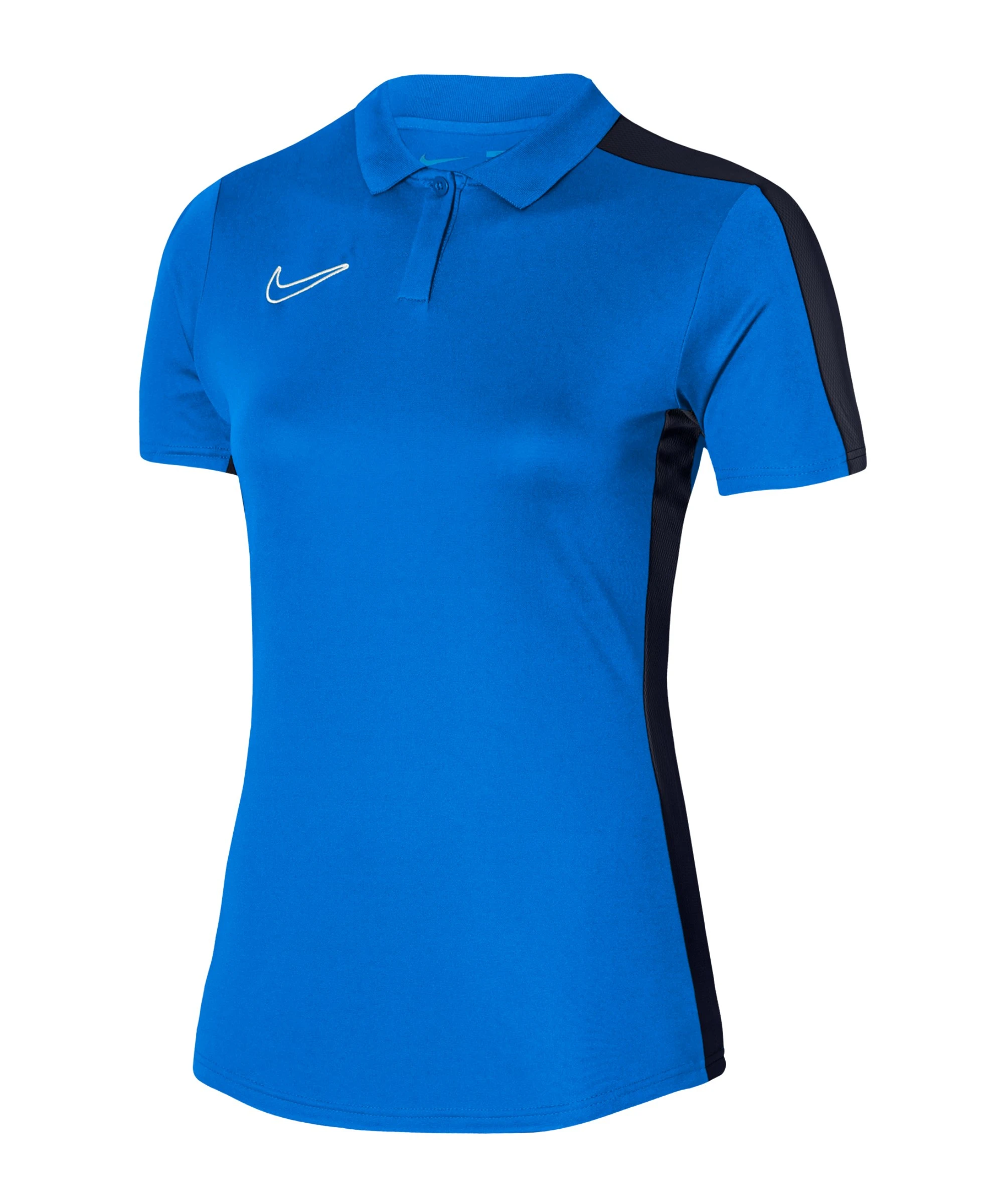 Nike Dri-FIT Academy Poloshirt Damen Blau F463 3 Nike Dri-FIT Academy Poloshirt Damen Blau F463