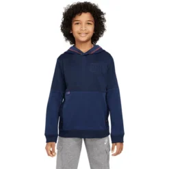 Nike FC Barcelona Travel Fleece Hoodie Kinder